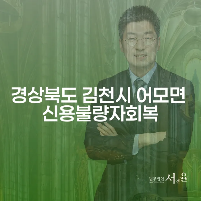 경상북도 김천시 어모면 신용불량자 회복 방법을 알고 계신가요?